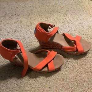 Toms wedge Sandals